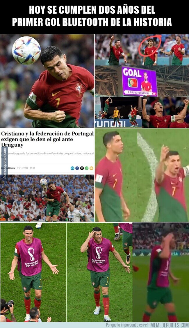 1212580 - Hoy hace dos años Cristiano intentó robarle un gol a su propio compañero de equipo