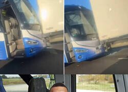 Enlace a El autobús del Madrid sufre un accidente