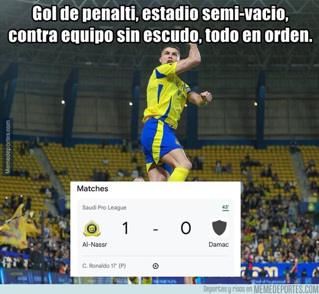 1212619 - ¿Sabías que CR7 tiene más goles de penalti que CUALQUIER EQUIPO en el mundo este año?