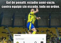 Enlace a ¿Sabías que CR7 tiene más goles de penalti que CUALQUIER EQUIPO en el mundo este año?