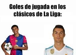 Enlace a Demoledor dato de Yamal en los clásicos