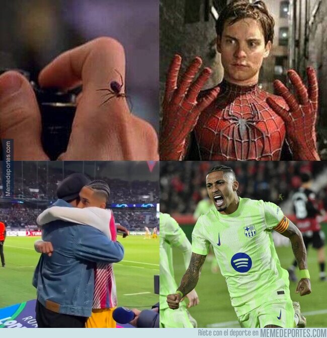 1212768 - El prime de Raphinha llegó desde ese abrazo