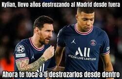 Enlace a Lo que Messi le dijo a Mbappé en París