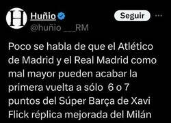 Enlace a Tiene que ser Fake, a mi me habían dicho que el Barça había ganado la liga en Octubre