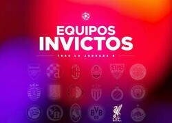 Enlace a Liverpool, único y último invicto en UCL