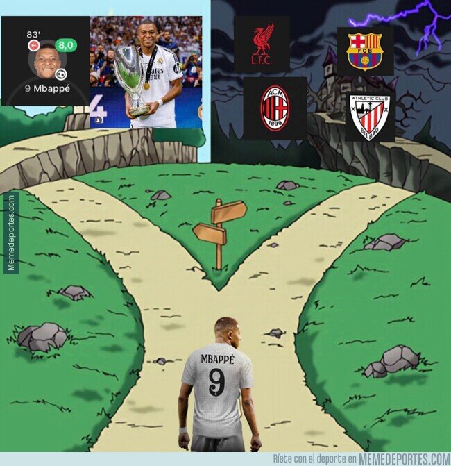 1213009 - Los dos caminos que puede tomar Mbappé a partir de ahora
