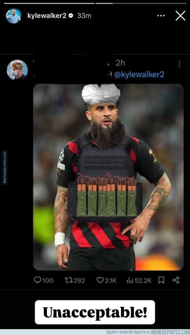 1213100 - La denuncia más surrealista de Kyle Walker