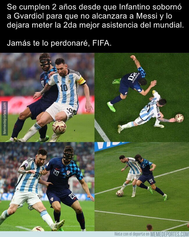 1213108 - Dos años del recital de Messi contra Croacia