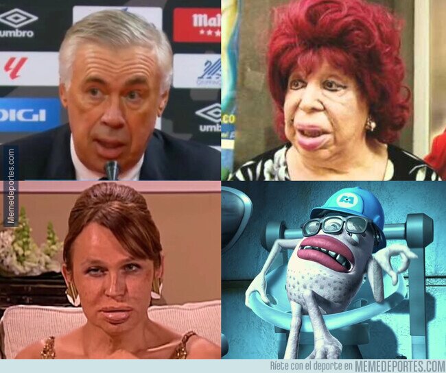 1213246 - Algo se ha hecho Ancelotti en los labios