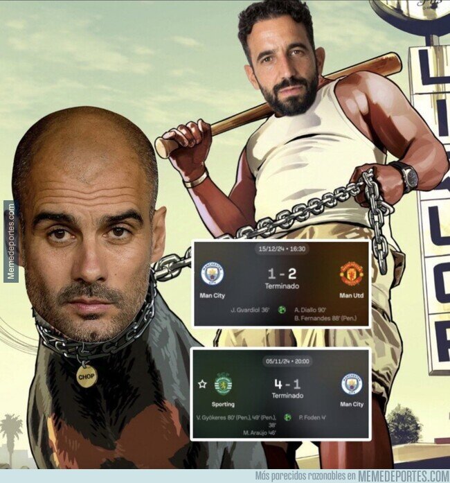 1213252 - Amorim tiene domado a Pep este año