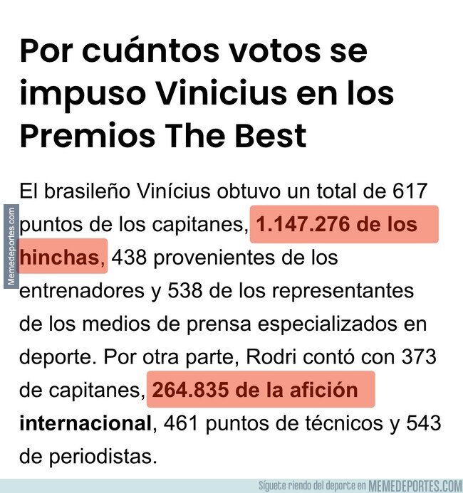 1213333 - “El The Best es un premio más serio que el BdO” 