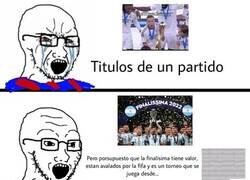 Enlace a Los títulos a un solo partido solo importan si los gana Messi