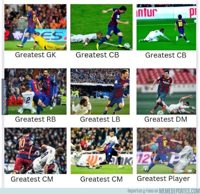 1213527 - Todos fueron humillados por Messi