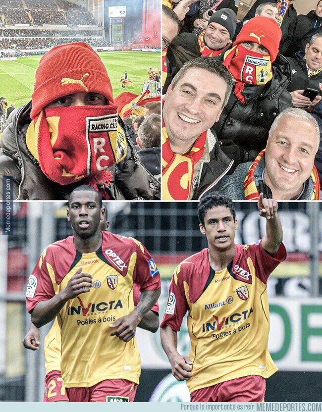 1213552 - Varane fue a ver a su club de origen como incógnito. Solo le pillaron un par de fans