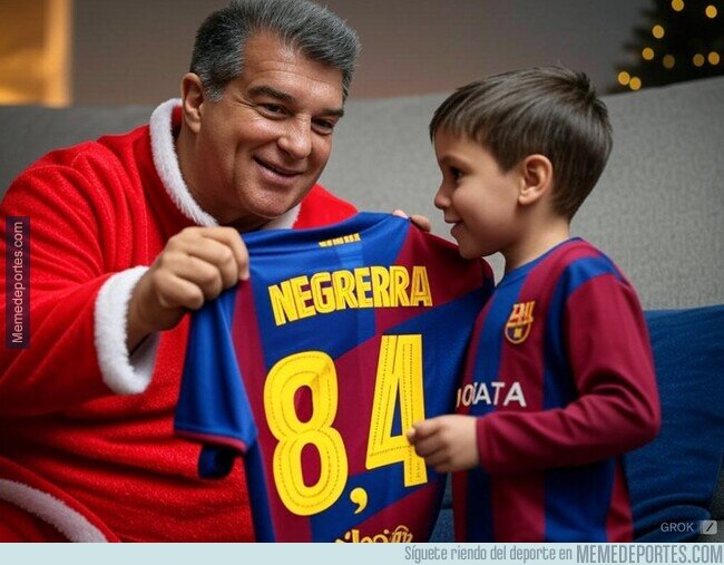 1213555 - Papá Laporta cuidando la cantera desde tiempos inmemoriales
