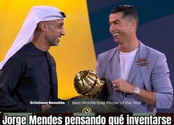 Enlace a Cristiano Ronaldo, mejor jugador de Oriente Medio