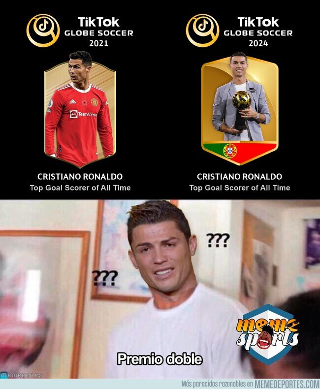 1213735 - El Dubai D'or va tan destapado que ya premió a Cristiano dos veces por el mismo logro
