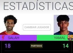 Enlace a A ver si Salah aprende a pegarle de exterior