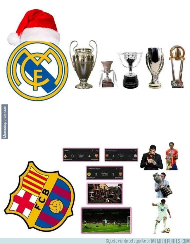 1213751 - Así se despiden del 2024 Real Madrid y Barça