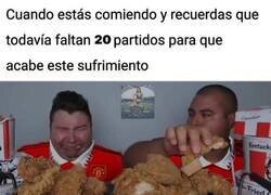 Enlace a El sufrimiento de los fans del United