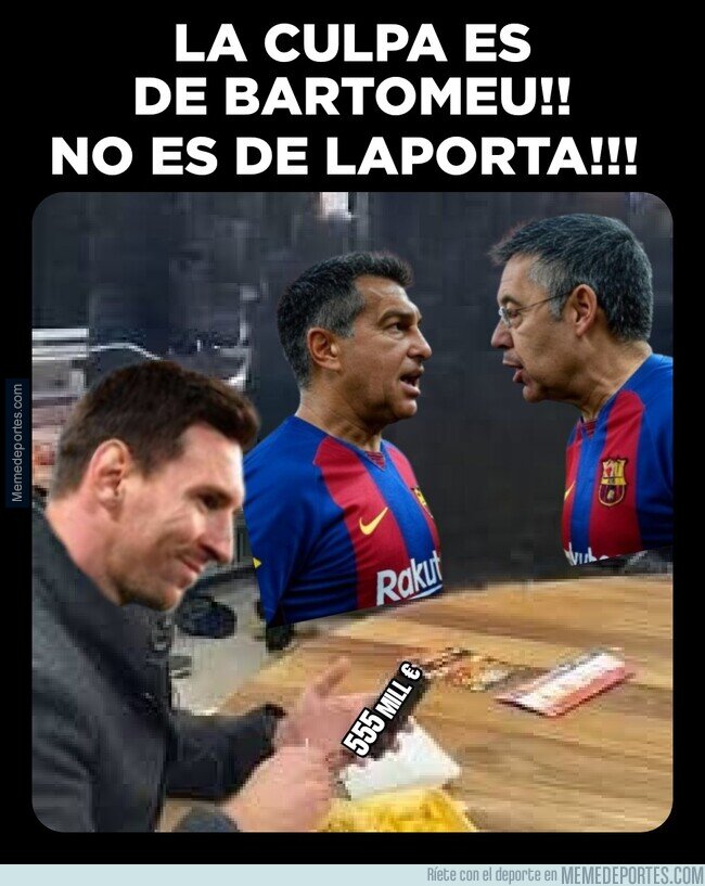 1213785 - La culpa de la situación del Barça es de...