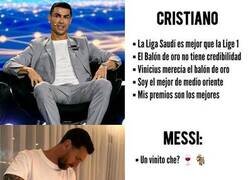 Enlace a Lo tranquilo que es uno y lo aspaventoso que es el otro