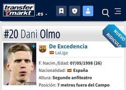 Enlace a Transfermarkt.es ya ha cambiado la ficha de Olmo