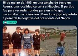 Enlace a El Diego amaba mucho el fútbol