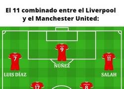 Enlace a El 11 entre lo mejor del Liverpool y el United: