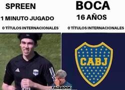 Enlace a Boquita tiene una deuda