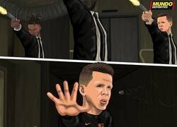 Enlace a Sczcesny se paró hasta a sí mismo