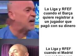 Enlace a No se a quien tratan de engañar. Gil Manzano es más madridista que Tebas