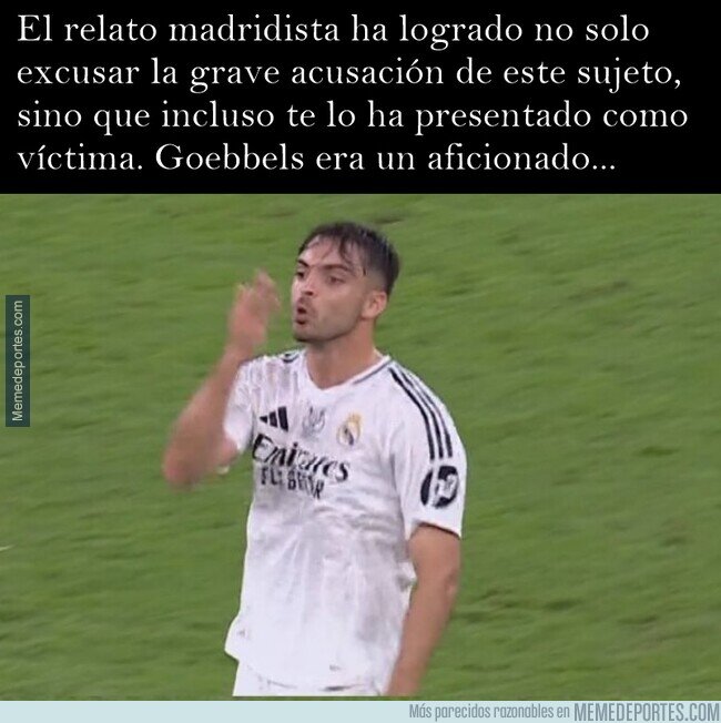 1214139 - Jugar en el Madrid implica tener un cobijo mediático que honestamente asusta