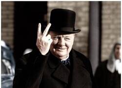 Enlace a Winston Churchill era otro provocador