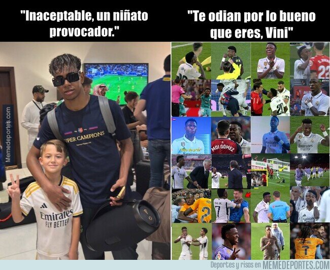 1214277 - El Madridismo necesita odiar a Yamal y te lo poner a la misma altura de Vinicius