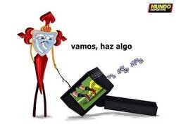 Enlace a Buscando una reacción del VAR