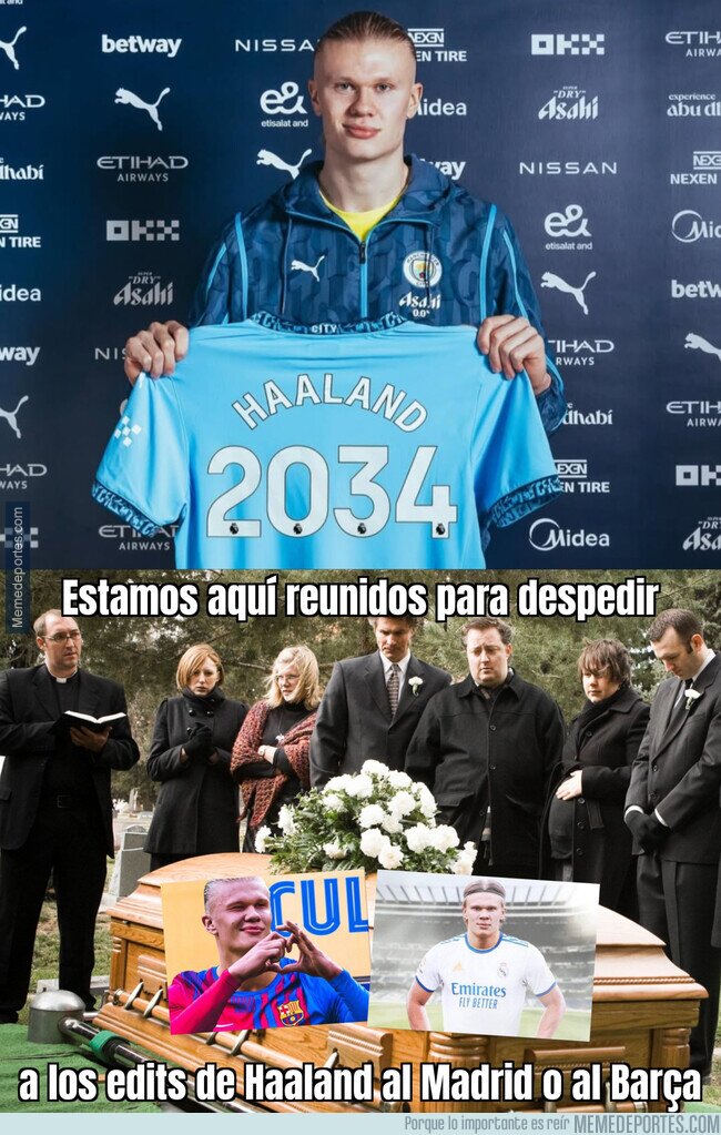 1214370 - Haaland seguirá 9 años más en el City