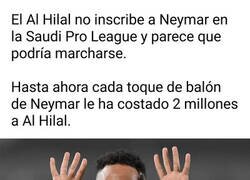 Enlace a El desastroso paso de Neymar por Al Hilal