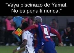 Enlace a No es un empujón como el de James a Modric, pero contacto es contacto, ¿no?