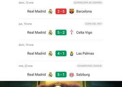 Enlace a Desde la manita del Barça, el Madrid no tiene piedad con sus rivales