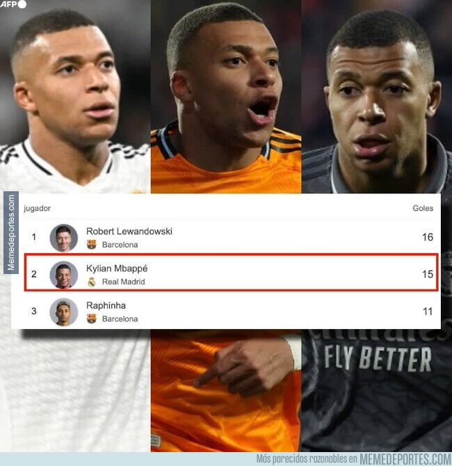 1214691 - Mbappé a un gol de Lewa