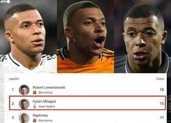 Enlace a Mbappé a un gol de Lewa