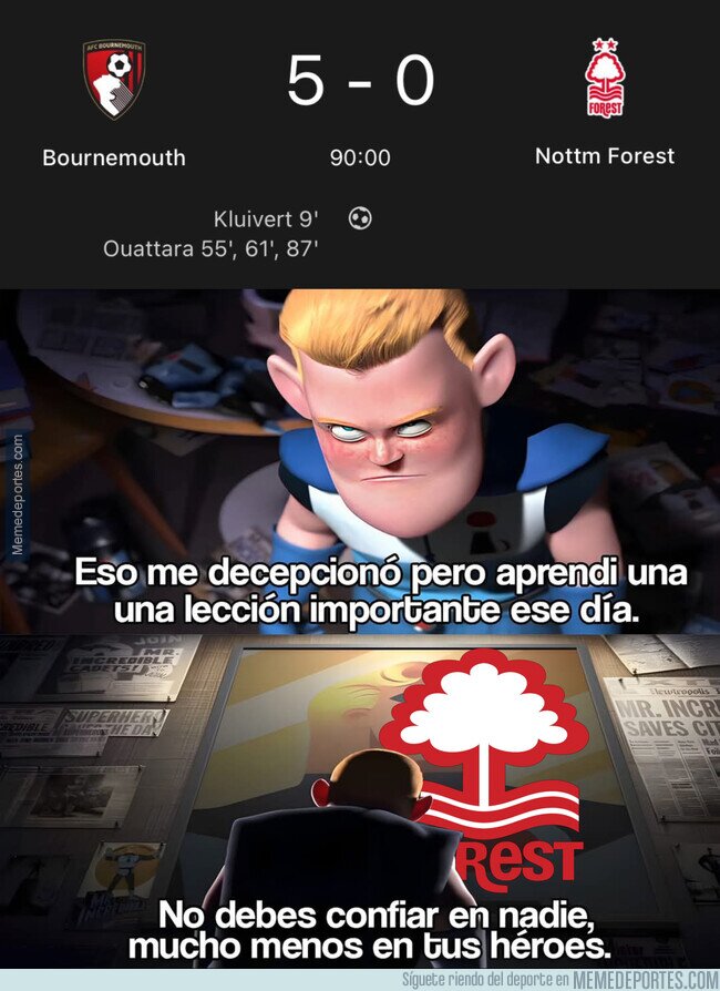 1214702 - El Nottingham Forest me ha decepcionado