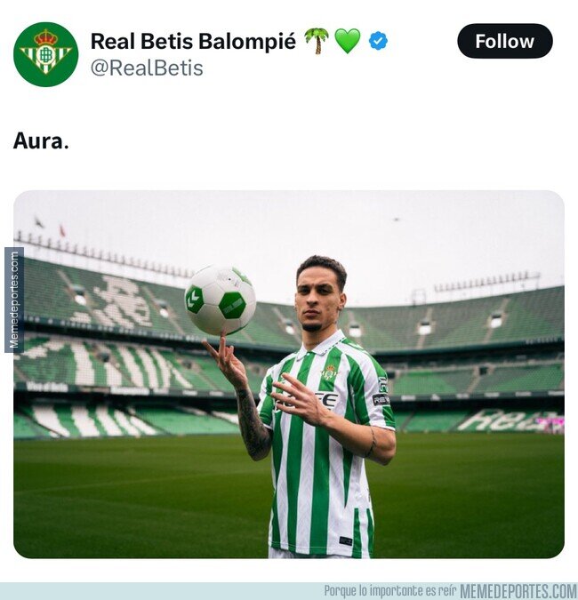 1214713 - El Betis saben que se han llevado una gran estrella