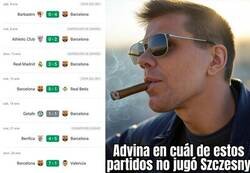 Enlace a Con Szczesny, victoria segura