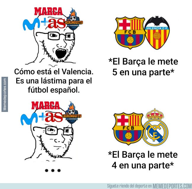 1214739 - Al Madrid también le pudieron caer 7 en el último clásico