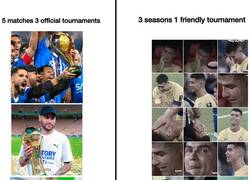 Enlace a Tremendo lo de Neymar y Cristiano en Arabia