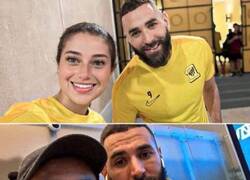 Enlace a Benzema sabe bien del tem