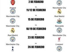 Enlace a El calendario que le espera al Manchester City