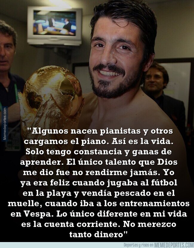 1215043 - La forma en que Gatusso veía el fútbol y la vida
